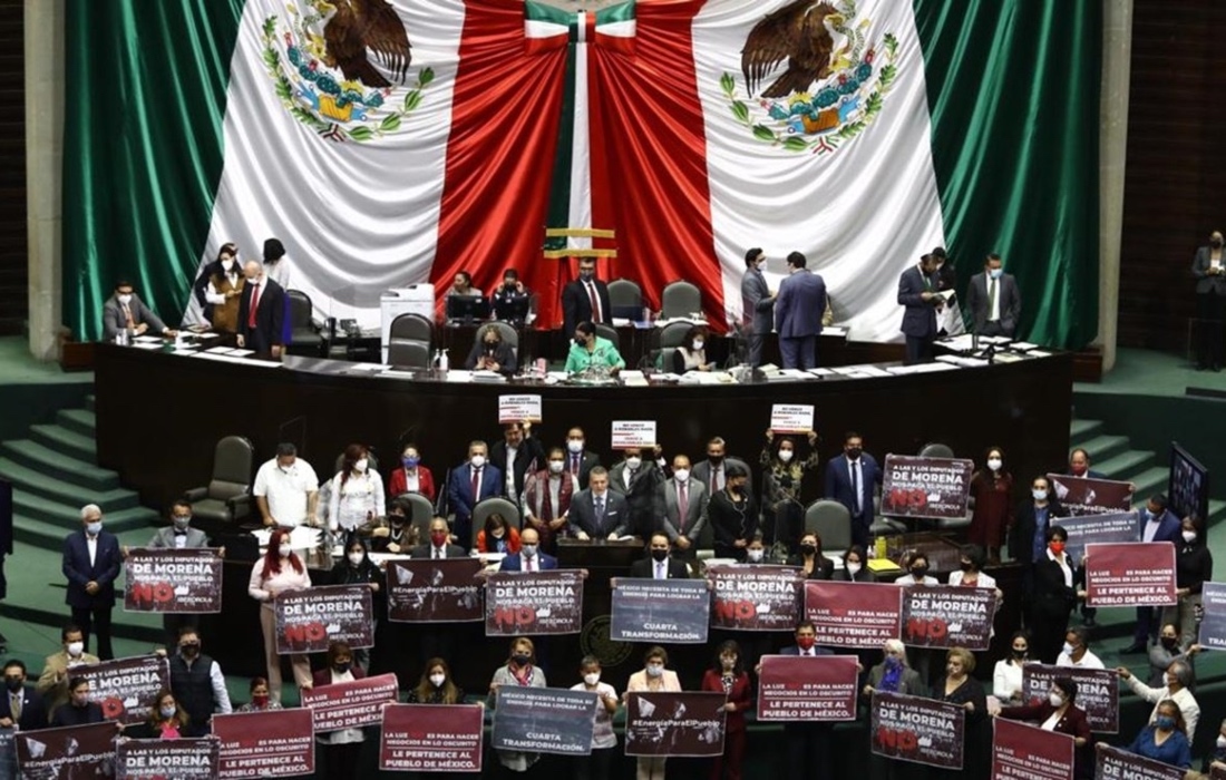 Cámara de Diputados aprueba la reforma eléctrica de AMLO