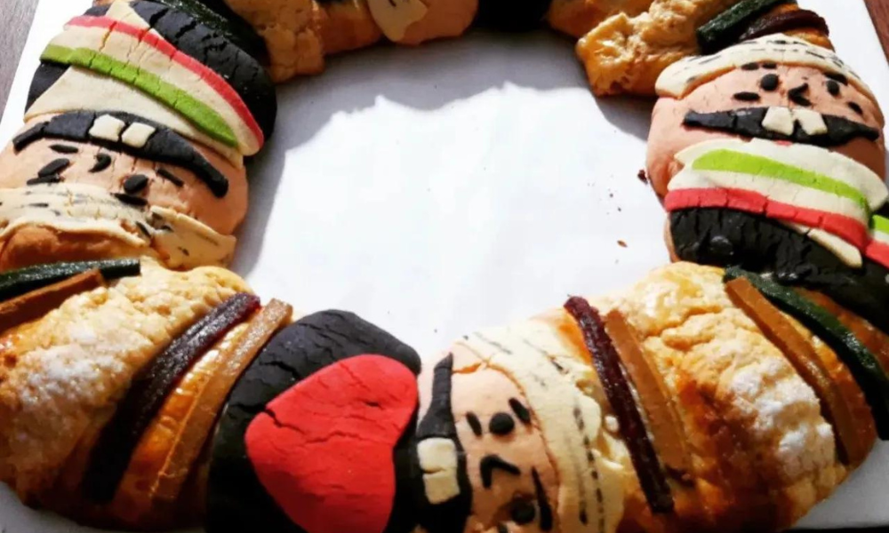 Para celebrar el Día de Reyes panadería crea la AMLO-Rosca