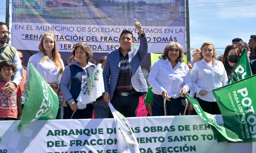 Gobierno del Cambio avanza en la construcción del nuevo Soledad