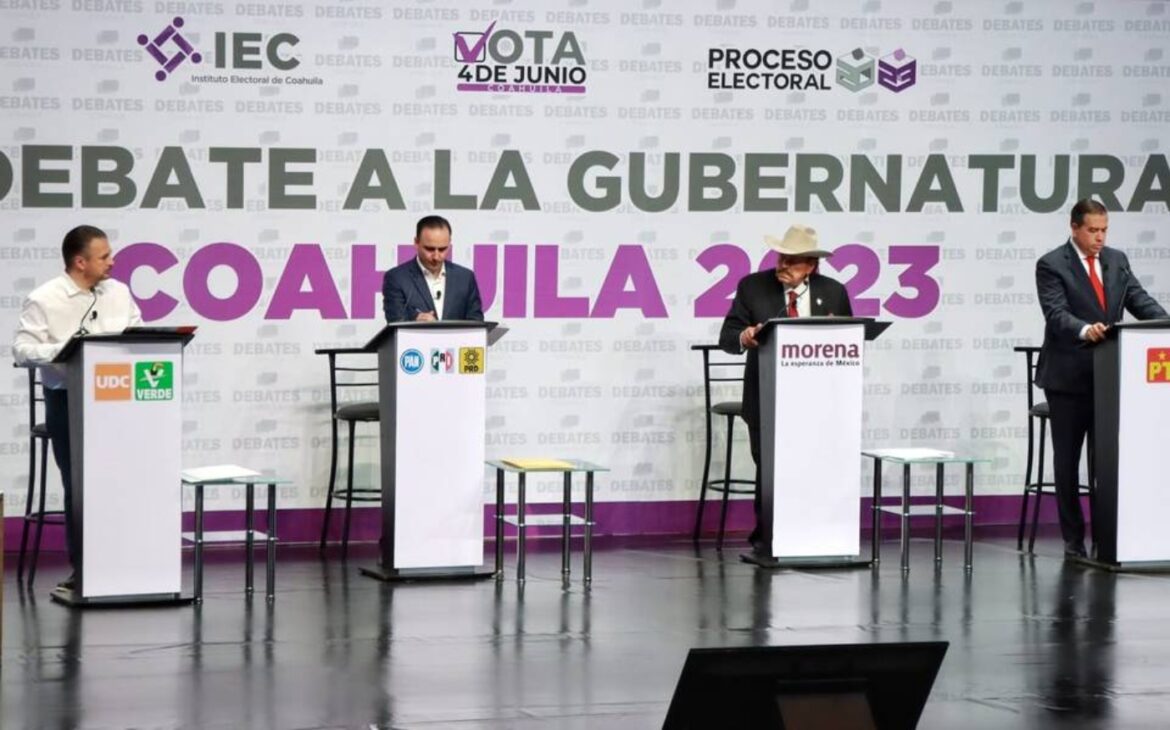 IEC anuncia moderadores para el tercer debate a la gubernatura de Coahuila