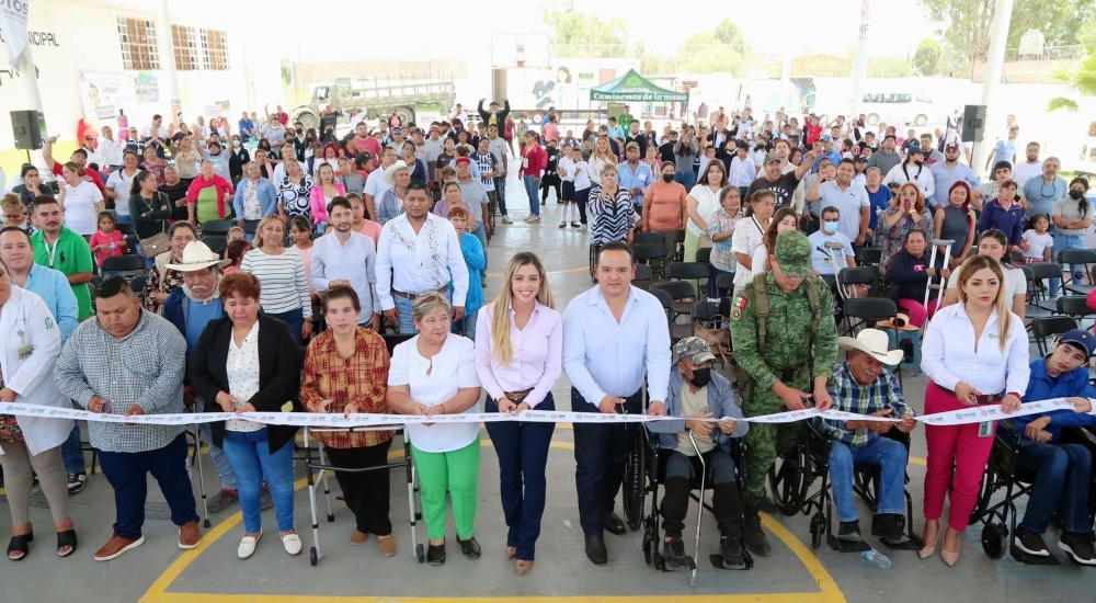 Más de 800 beneficiados durante la Feria de la Salud en Villa de Reyes