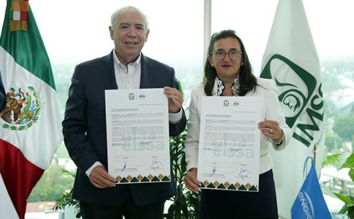 IMSS y ENGIE México firman acuerdo para implementar programa ELSSA a sus trabajadores