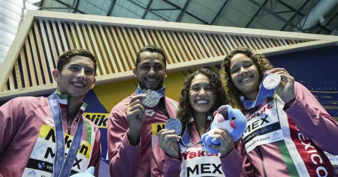 Suma México seis medallas en mundial de natación