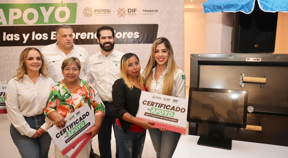 130 proyectos impulsados: Ruth González apoya al autoempleo en San Luis Potosí