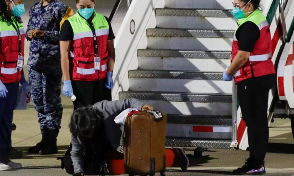 Emotivo regreso de peregrina tras ser rescatada de la guerra en Israel