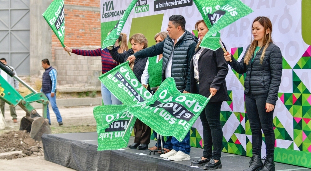 Ricardo Gallardo destina millonaria inversión para resolver el problema de inundaciones en Cactus