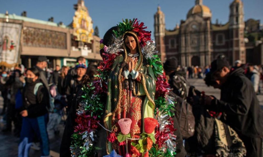 La Iglesia llama a peregrinos a ofrendar por la paz en México y el mundo en la festividad de la Virgen de Guadalupe