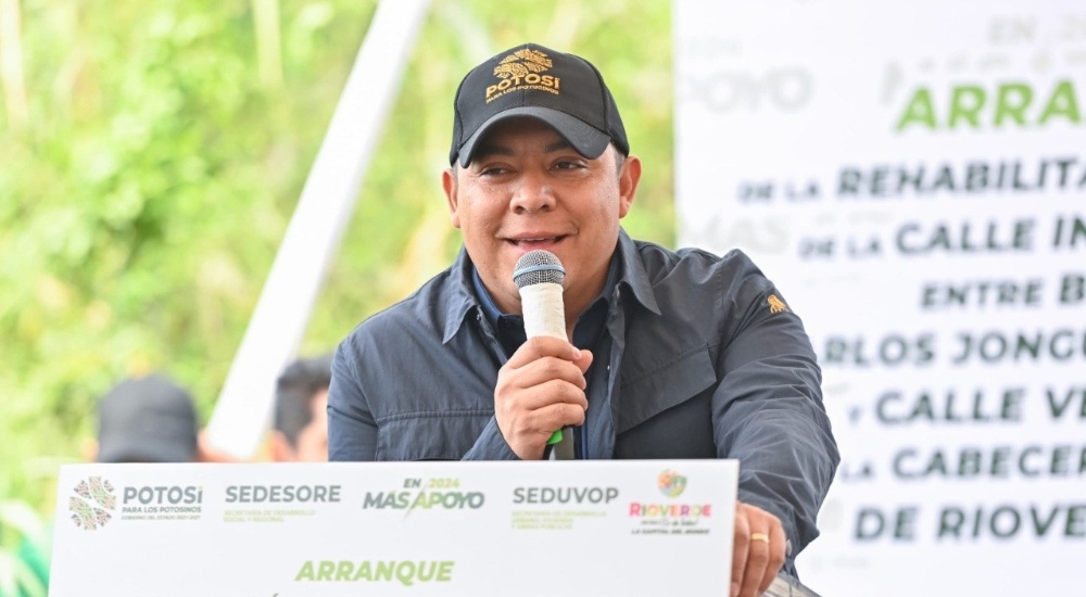 Ricardo Gallardo impulsa proyecto vial en la región Media de San Luis Potosí